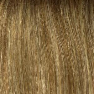 Add On Part Topper by Envy | Heat Friendly/Human Hair Blend Hairpiece (Monofilament Base)