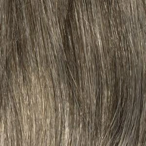 Add On Part Topper by Envy | Heat Friendly/Human Hair Blend Hairpiece (Monofilament Base)
