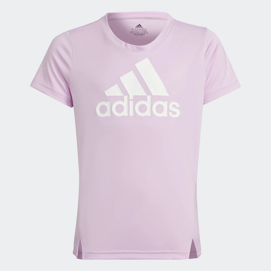 adidas Girls Designed to Move Big Logo Kids Tee