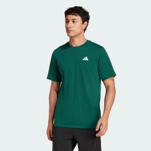 ADIDAS MEN'S TRAIN ESSENTIALS FEELREADY GREEN TEE