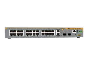Allied Telesis AT x330-28GTX - Switch - L3 - managed - 24 x 10/100/1000   2 x 1/2.5/5/10GBase-T   2 x 1 Gigabit / 10 Gigabit AT-X330-28GTX-10