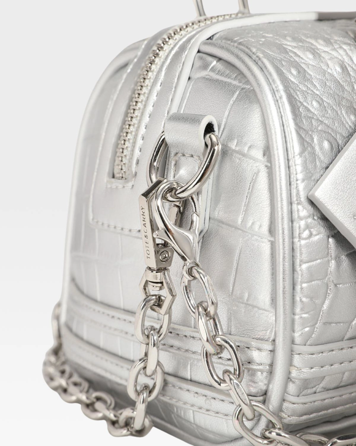 Apollo 2 Loaf Purse in Silver