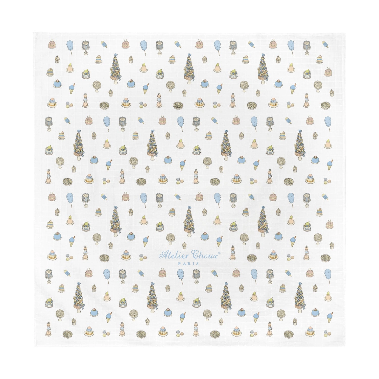 Atelier Choux Muslin Sweetie Pie Blue