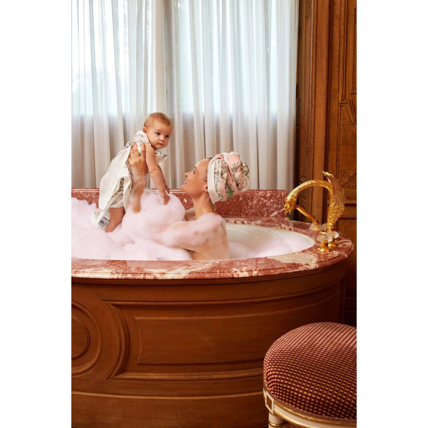 Atelier Choux Muslin Tapestry Pink On Pink