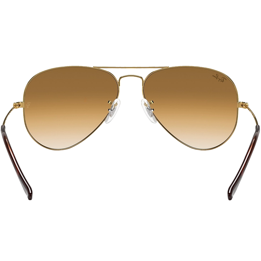 Aviator Polished Gold/Gradient Brown