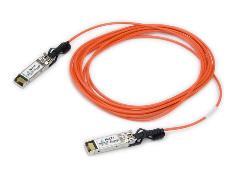 Axiom - 10GBase-AOC direct attach cable - SFP  to SFP  - 10 m - fiber optic - Active Optical Cable (AOC) JL291A-AX