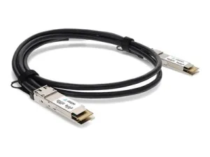 Axiom - 200GBase-CU direct attach cable - QSFP-DD to QSFP-DD - 1.6 ft - twinaxial - passive 470-ACTP-AX