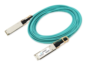 Axiom - 400GBase-AOC direct attach cable - QSFP-DD (M) to QSFP-DD (M) - 2 m - fiber optic - Active Optical Cable (AOC) QDD-400-AOC2M-AX