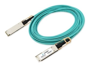 Axiom - 40GBase-AOC direct attach cable - QSFP  to SFP  - 5 m - fiber optic - Active Optical Cable (AOC) FG-TRAN-QSFP-4SFP-5-AX