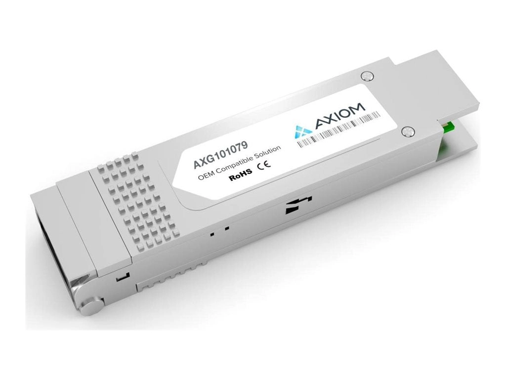 Axiom - QSFP  transceiver module (equivalent to: Axiom Q40-SR4-MM-AX) - 40GbE - 40GBASE-SR4 - MPO multi-mode - up to 328 ft - AXG101079