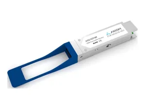 Axiom - QSFP28 transceiver module (equivalent to: Ciena XCVR-Q10V31) - 100GbE - 100GBase-LR4 - LC single-mode - up to 6.2 miles AXG103199