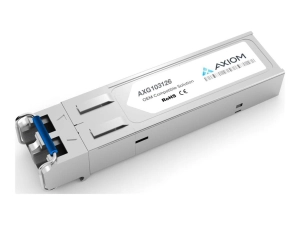 Axiom - SFP (mini-GBIC) transceiver module (equivalent to: Antaira Technologies SFP-M2) - 1GbE - 1000Base-SX - LC multi-mode AXG103126