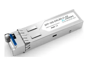 Axiom - SFP  transceiver module (equivalent to: Arista SFP-10G-ERLBD-U) - 10GbE - 10Gbase-BX30-U - LC single-mode - up to 18.6 SFP-10G-ERLBD-U-AX