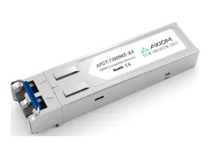 Axiom - SFP  transceiver module (equivalent to: Avago AFCT-739DMZ) - 10GbE, CPRI - 10GBase-LR, 1000Base-LX - LC single-mode - AFCT-739DMZ-AX