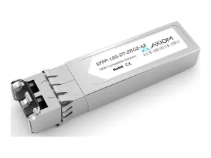 Axiom - SFP  transceiver module (equivalent to: Juniper SFPP-10G-DT-ZRC2) - 10GbE - 10GBase-DWDM - LC single-mode - up to 49.7 SFPP-10G-DT-ZRC2-AX