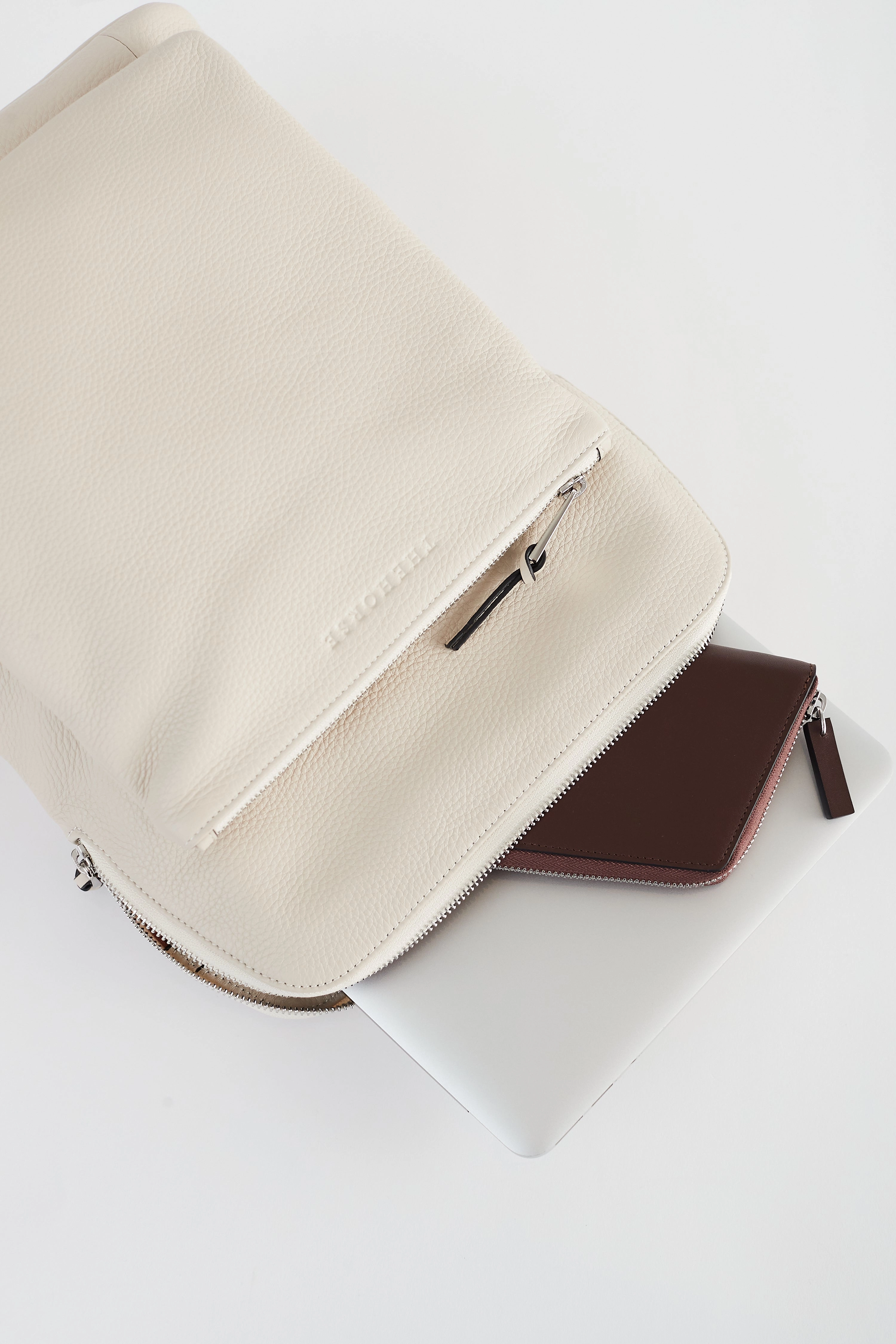 Backpack: Oat Pebbled Leather