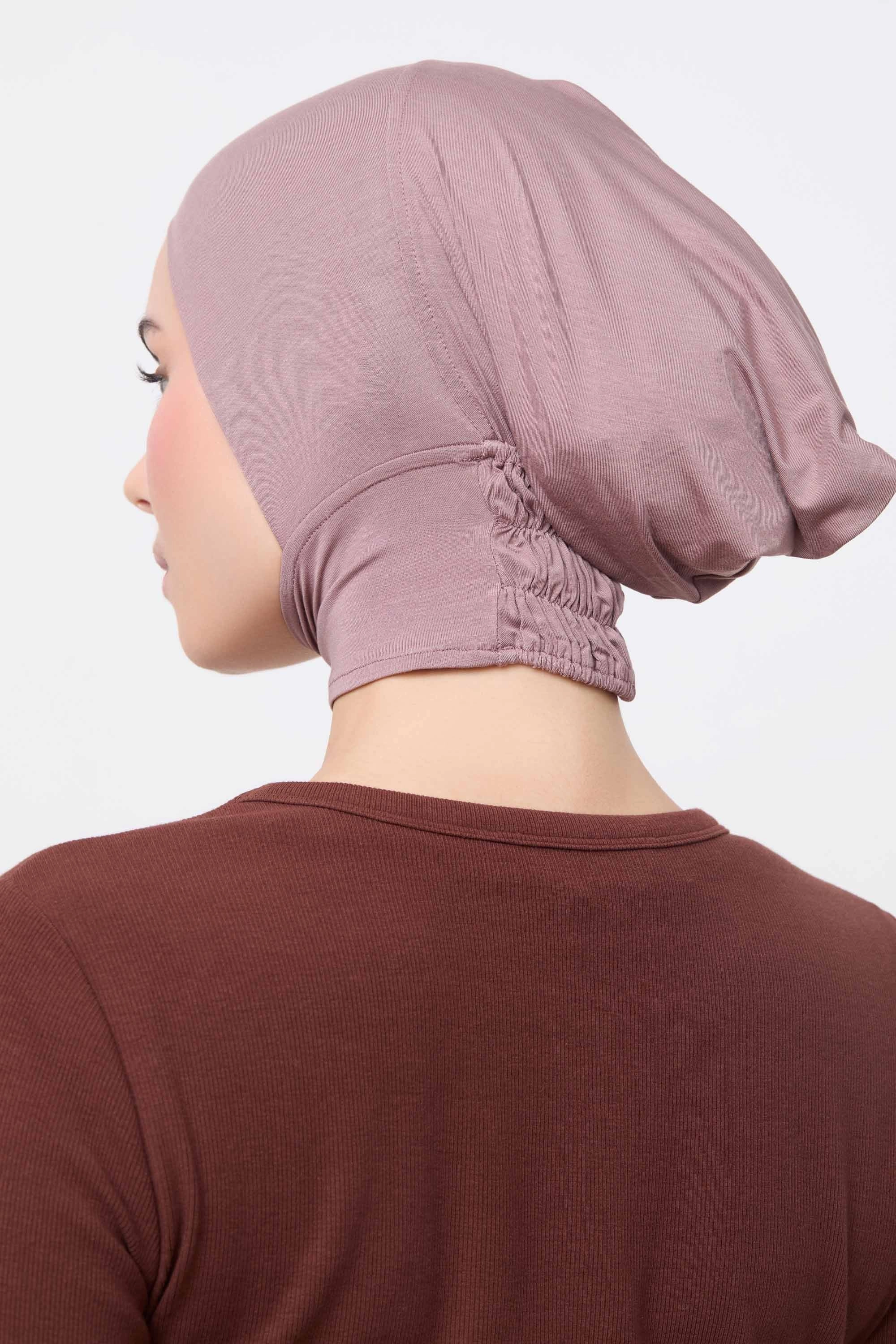 Bamboo Jersey Mini Full Coverage Undercap - Deep Taupe