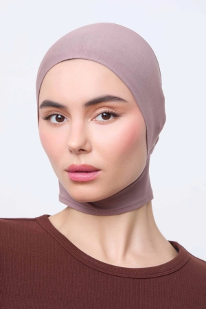 Bamboo Jersey Mini Full Coverage Undercap - Deep Taupe