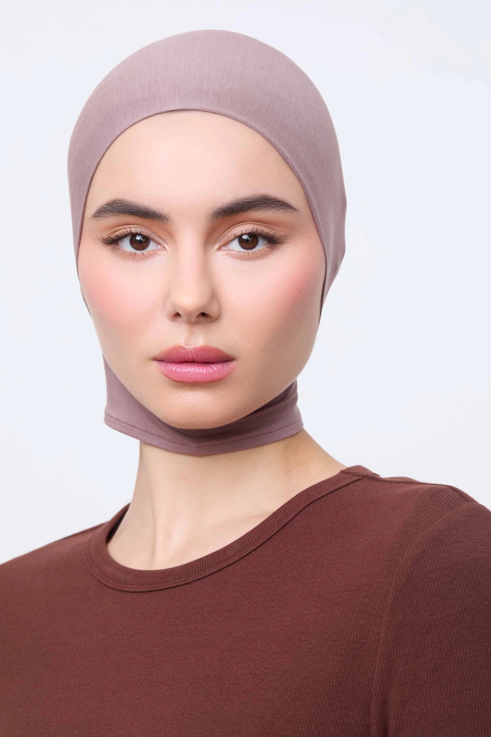 Bamboo Jersey Mini Full Coverage Undercap - Deep Taupe