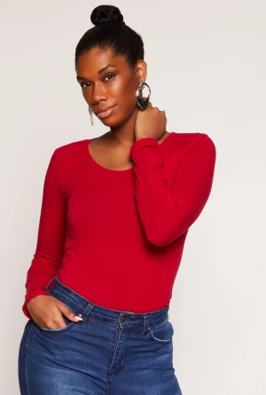 Basic Crew Neck Long Sleeve Tee