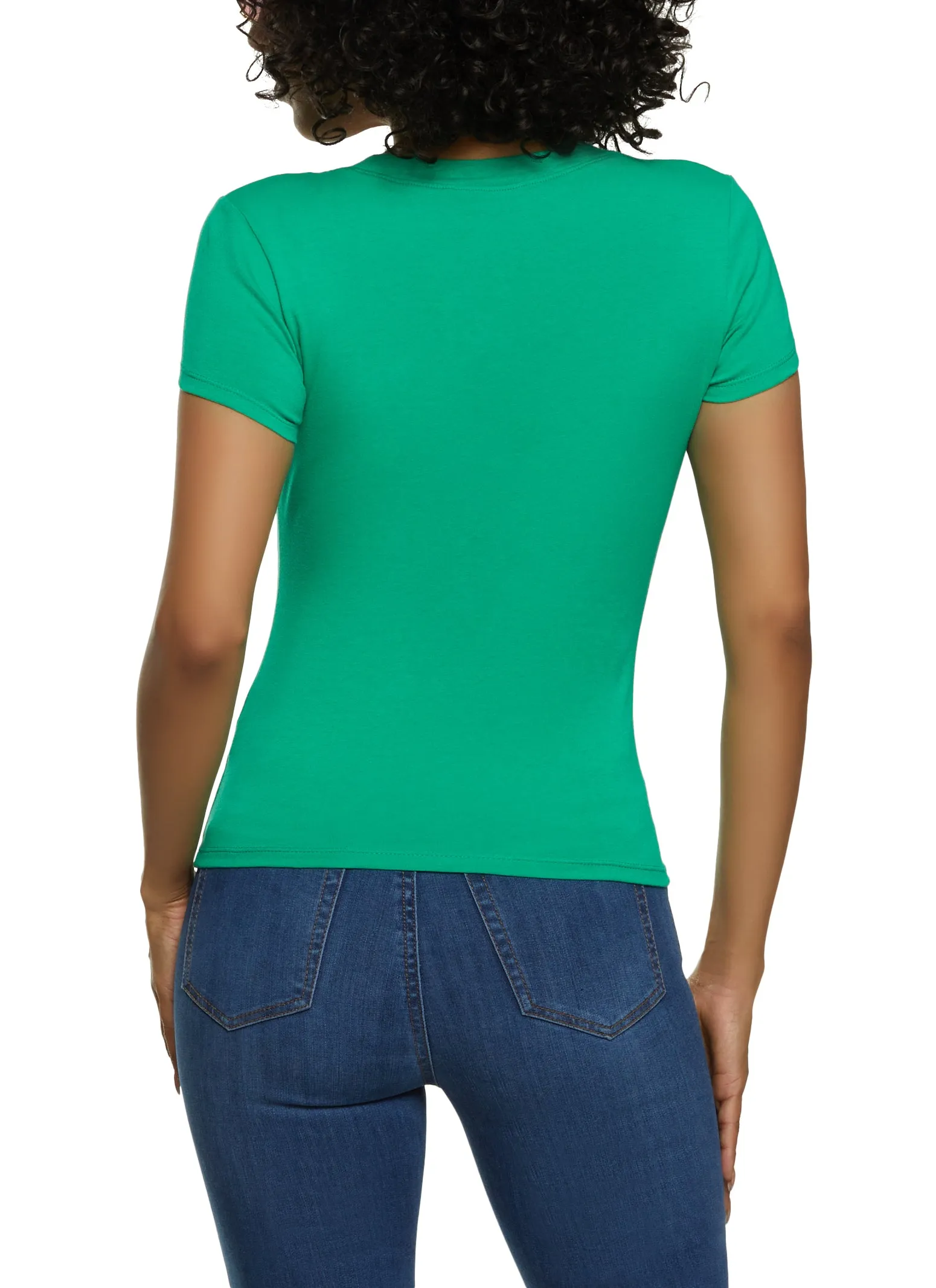 Basic Crew Neck T Shirt