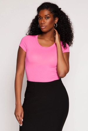Basic Crew Neck T Shirt