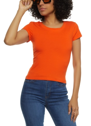 Basic Crew Neck T Shirt