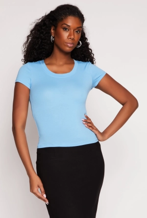 Basic Crew Neck T Shirt