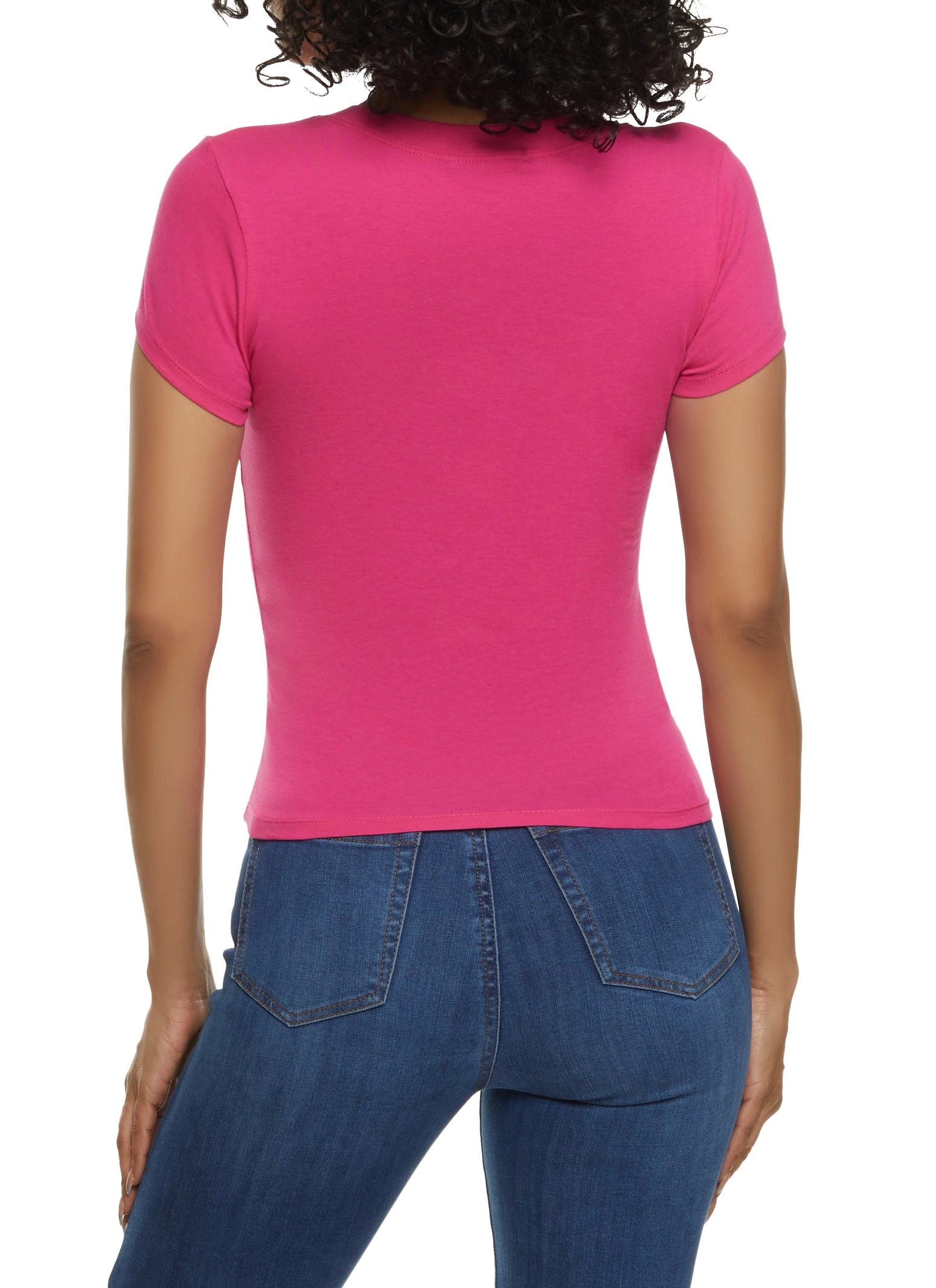 Basic Crew Neck T Shirt