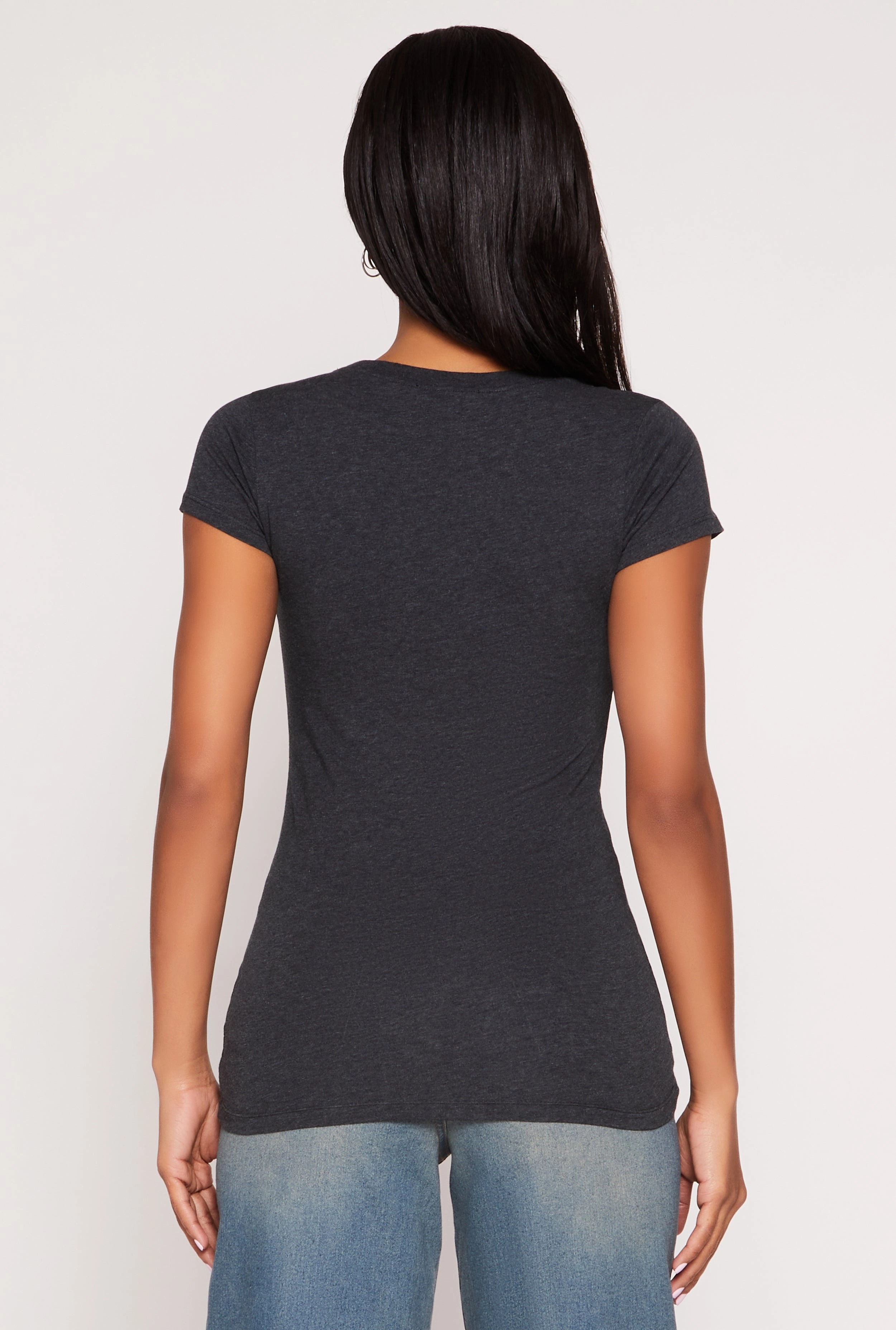 Basic Scoop Neck Tee