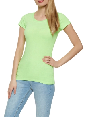 Basic Scoop Neck Tee