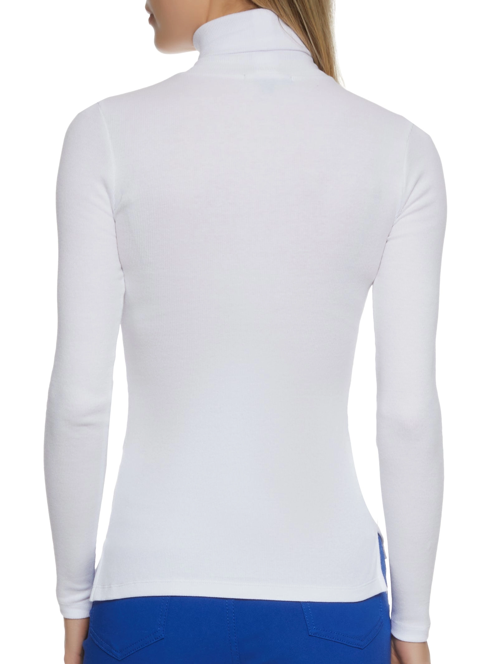 Basic Turtleneck Long Sleeve Top