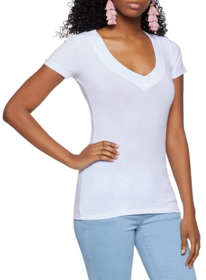 Basic V Neck Tee