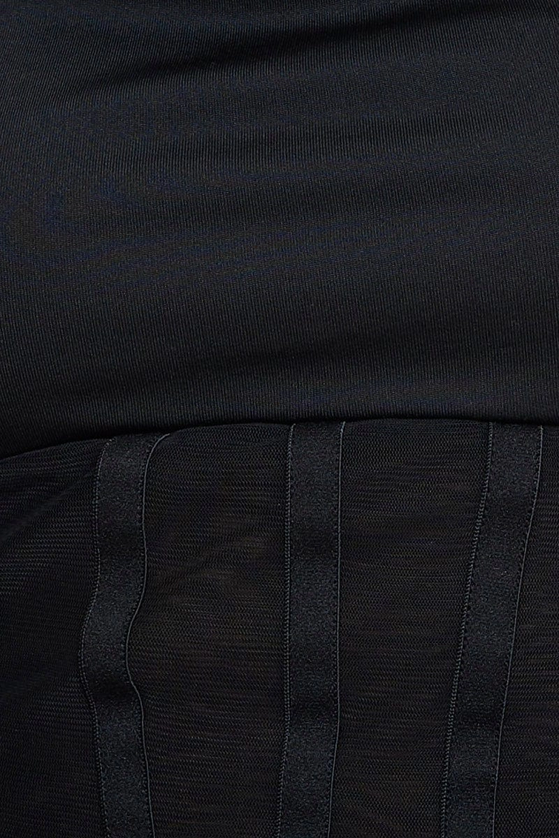 Black Crop Top