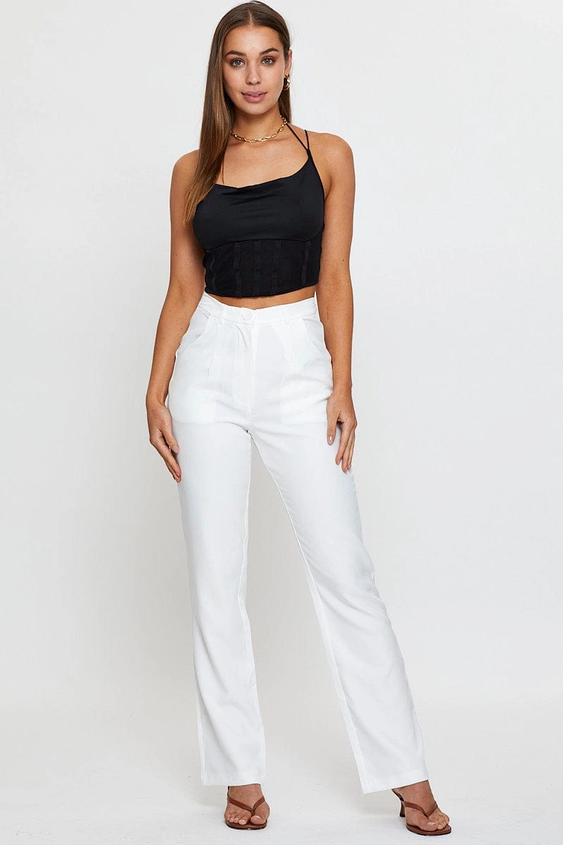 Black Crop Top
