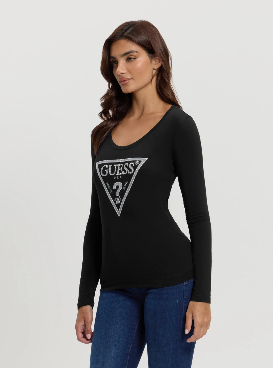 Black Logo Shiny Logo T-Shirt