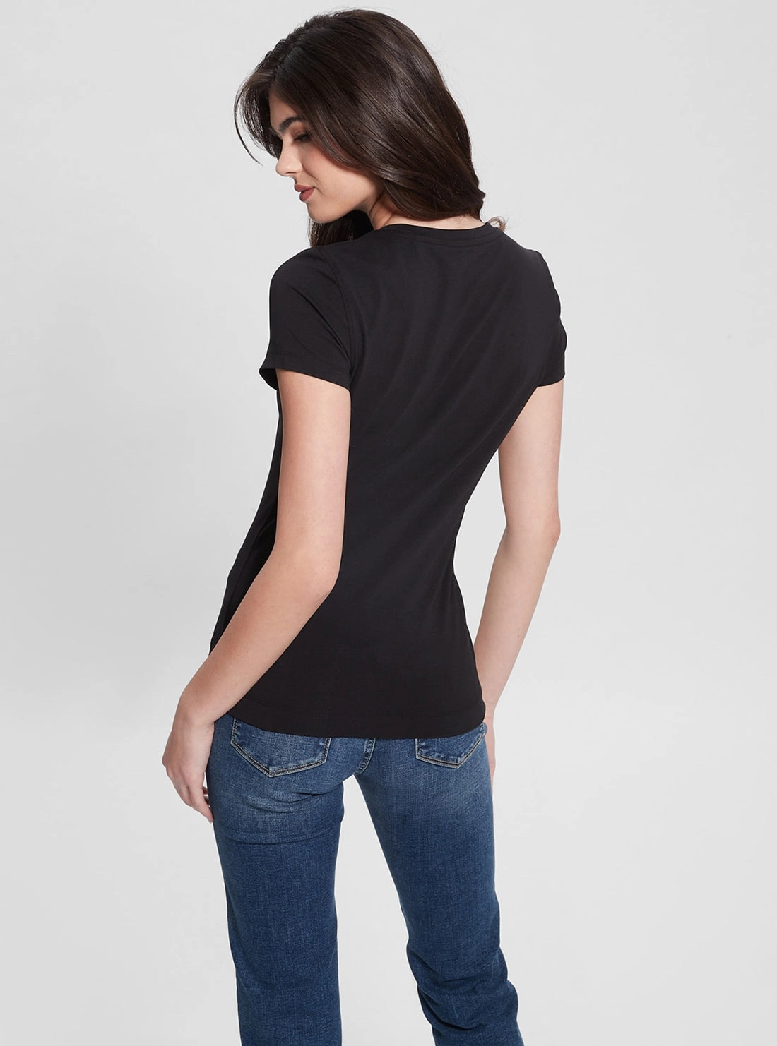 Black Script Logo T-Shirt