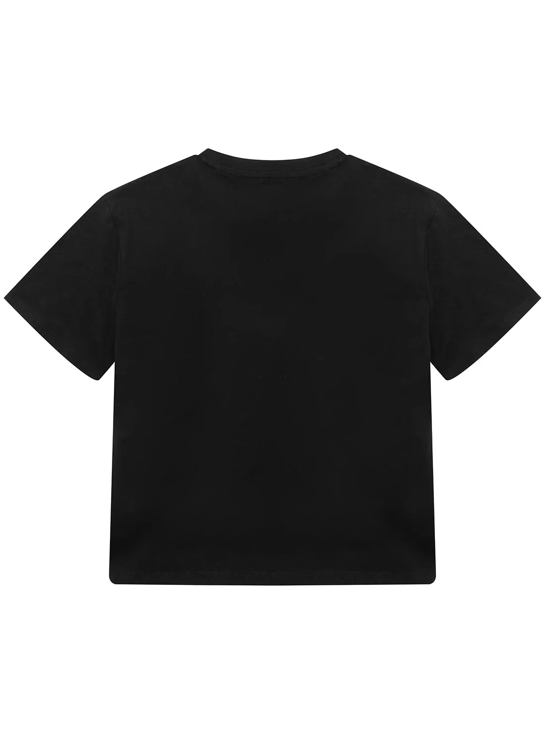 Black Short Sleeve T-Shirt (7-16)