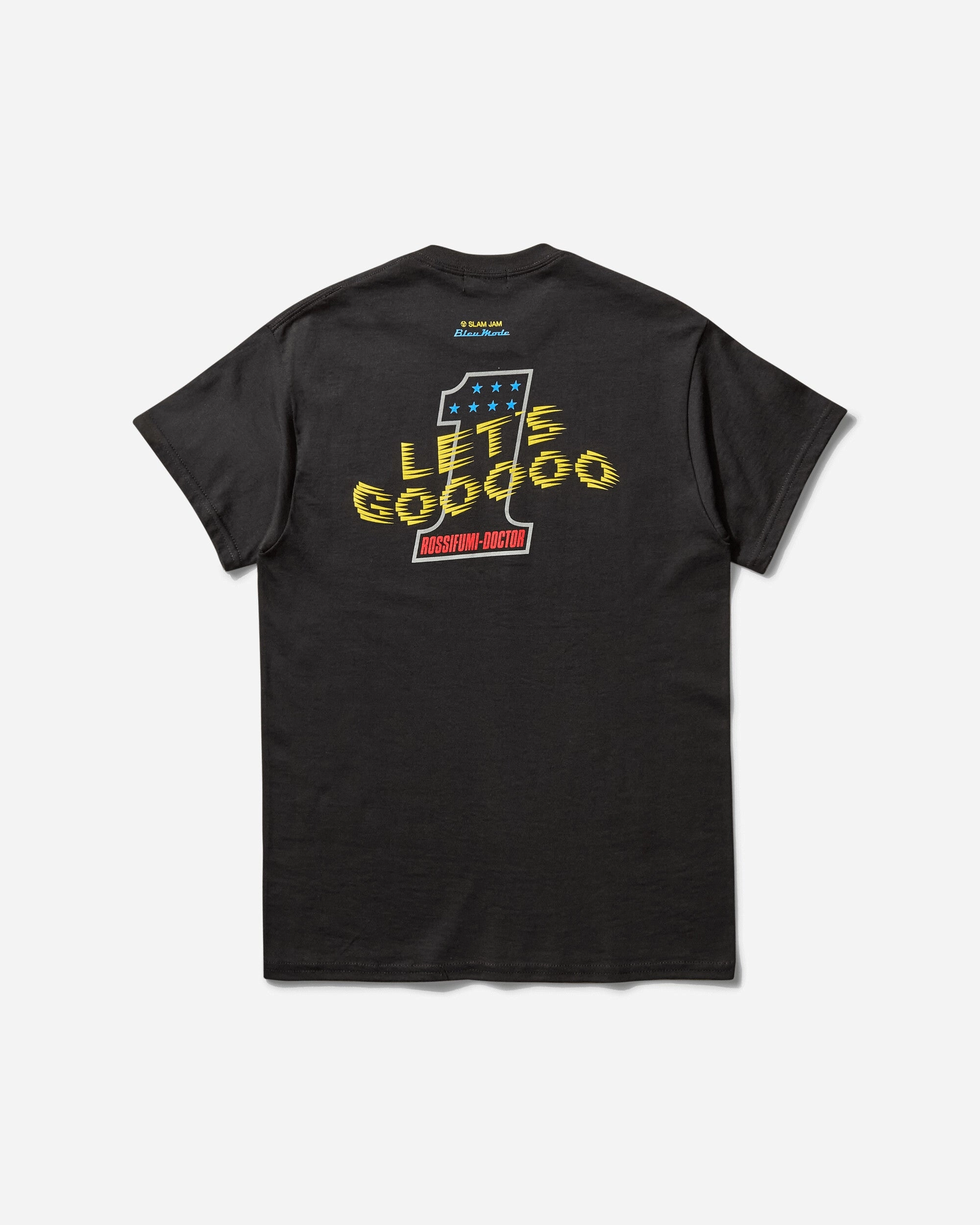 Bleu Mode 'Valentino 46' Tribute T-Shirt Black