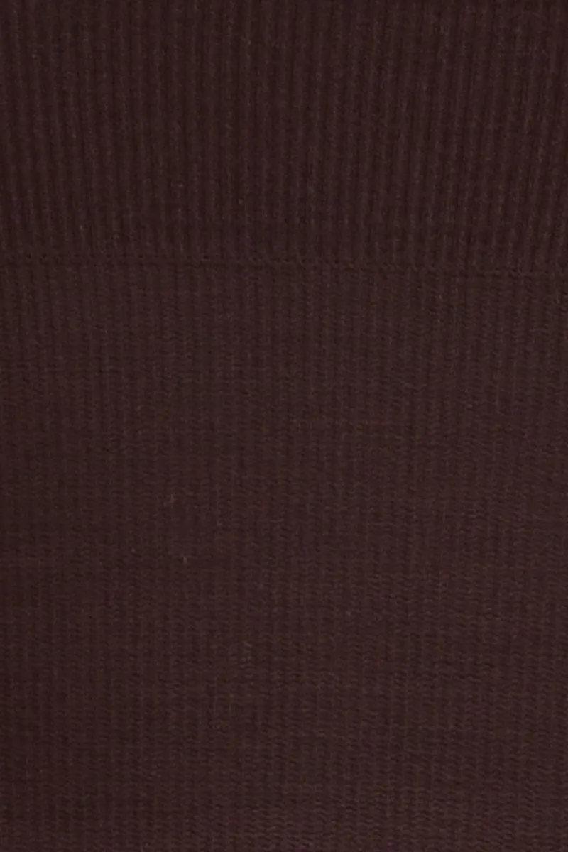 Brown Crop Singlet Top Seamless