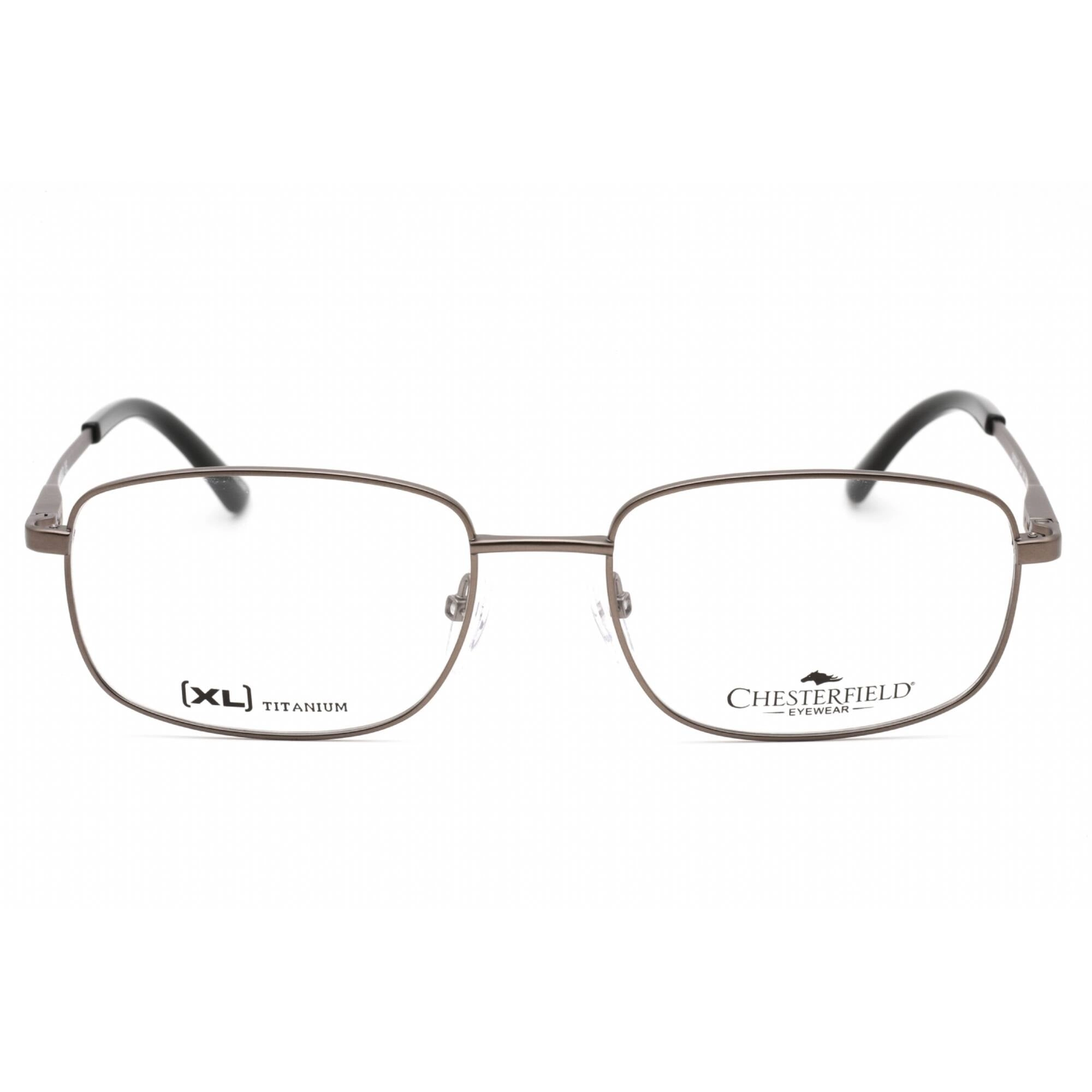 Chesterfield Men's Eyeglasses - Brushed Grey Metal Full Rim Frame | CH 73XL/T 0JCA 00