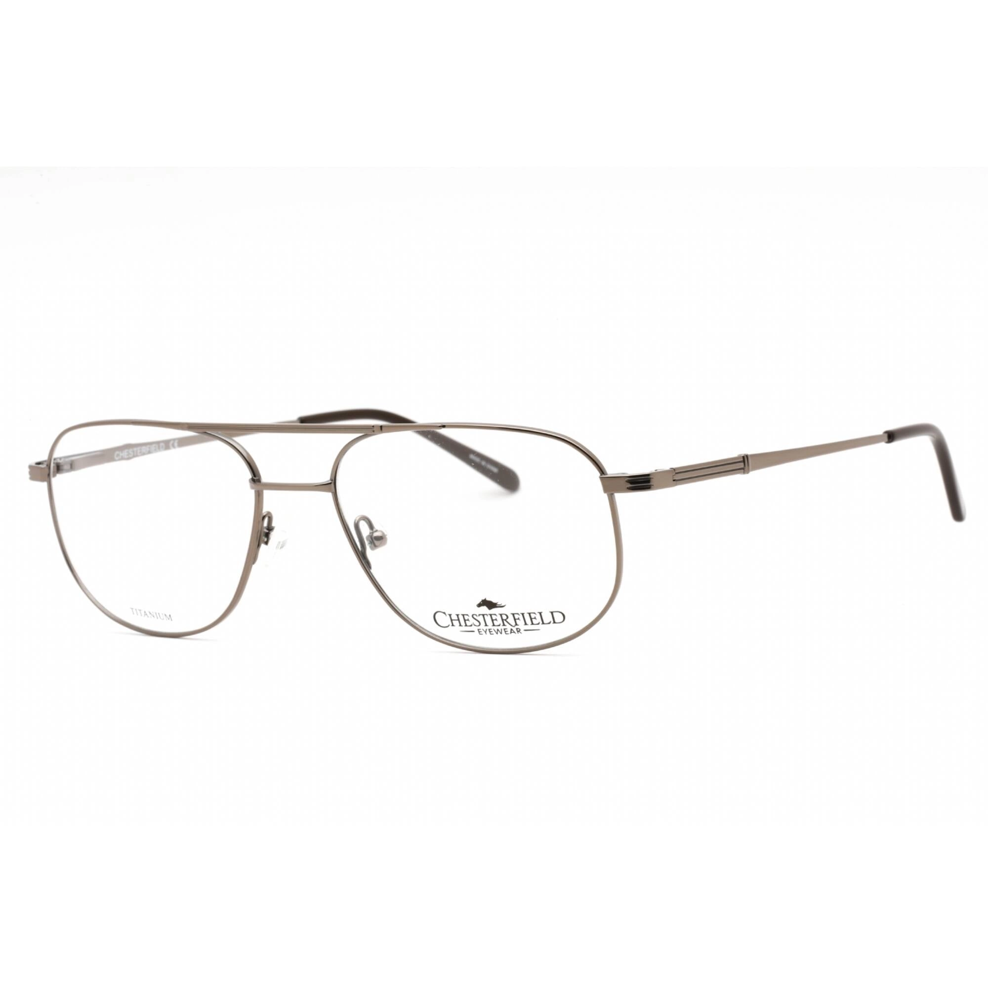 Chesterfield Men's Eyeglasses - Light Brown Metal Full Rim Frame | CH 894/T 0TUI 00