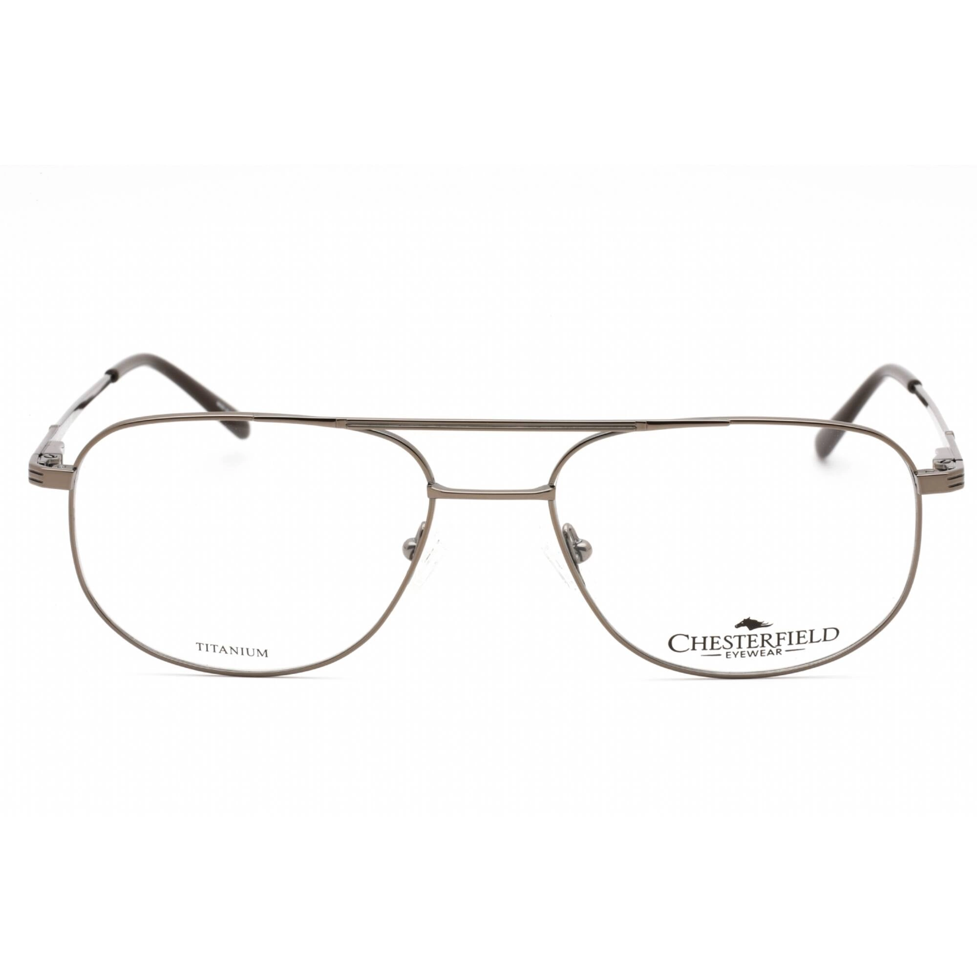 Chesterfield Men's Eyeglasses - Light Brown Metal Full Rim Frame | CH 894/T 0TUI 00