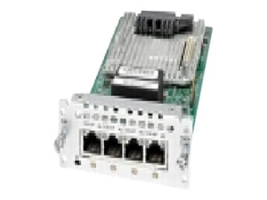 Cisco Fourth-Generation Multi-flex Trunk Voice/Clear-channel Data T1/E1 Module - Expansion module - T1/E1 x 4 - T-1/E-1 - for NIM-4MFT-T1/E1=