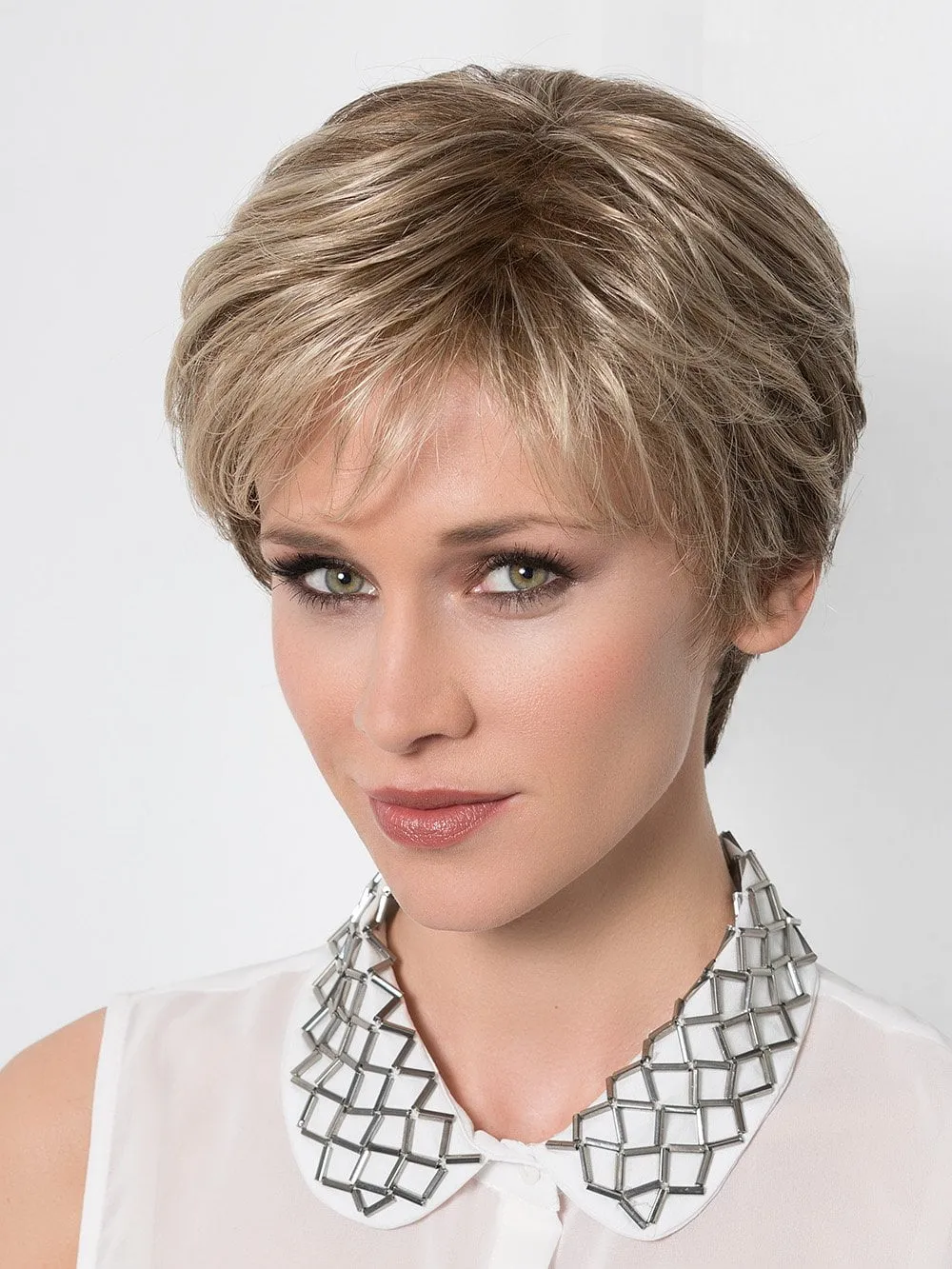 Close | Synthetic Lace Front Hair Topper (Hand-Tied)