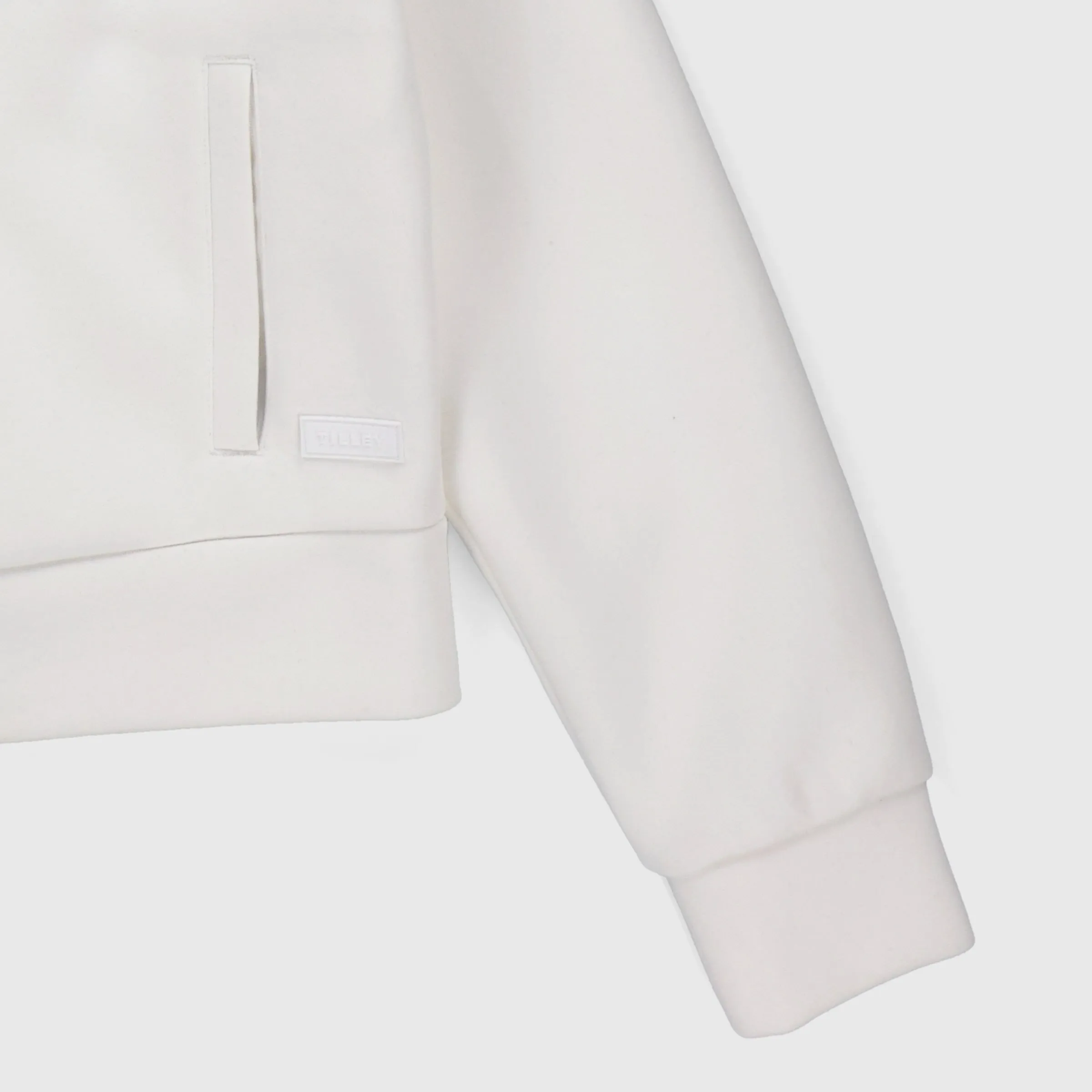 Cloud Fleece Crop Zip Hoodie