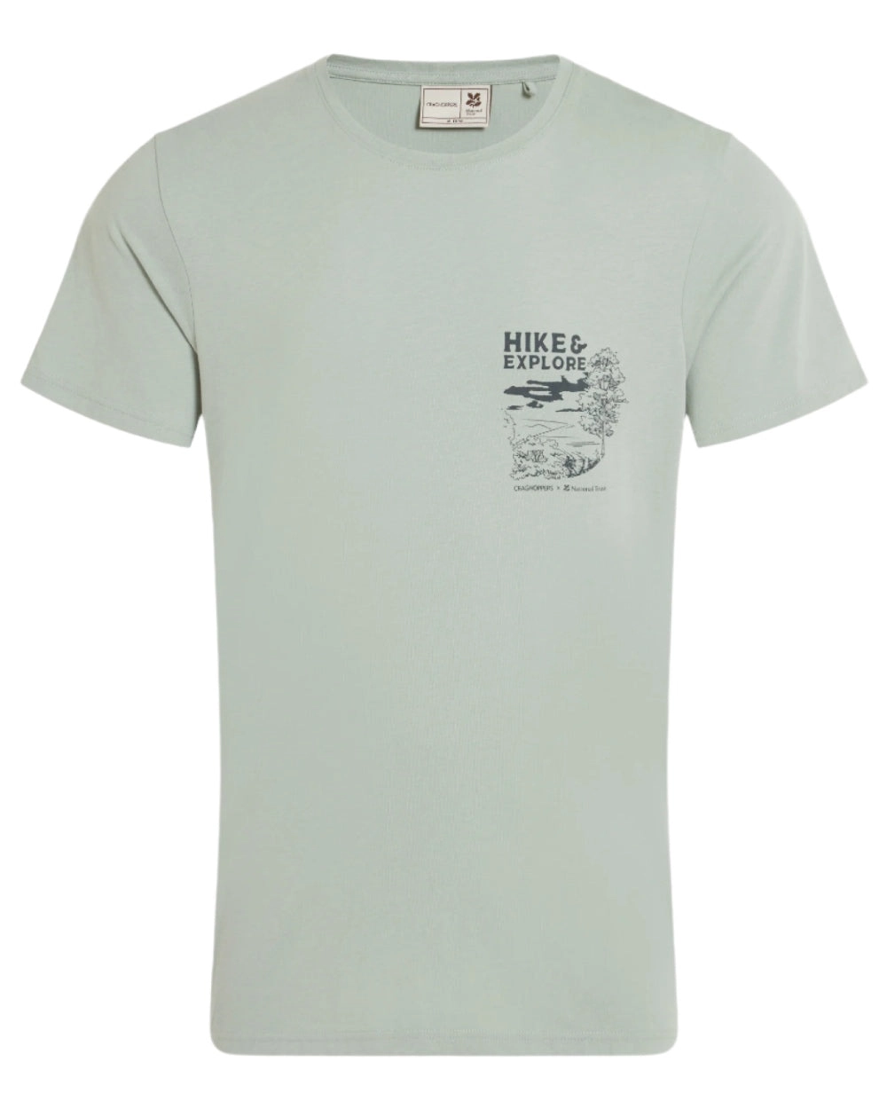 Craghoppers Mens National Trust Sabden Short Sleeved T-Shirt