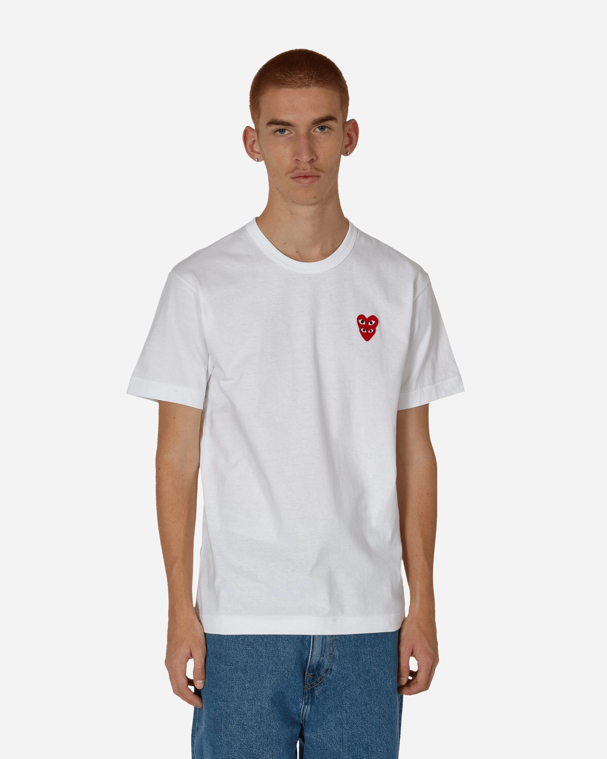 Double Heart T-Shirt White