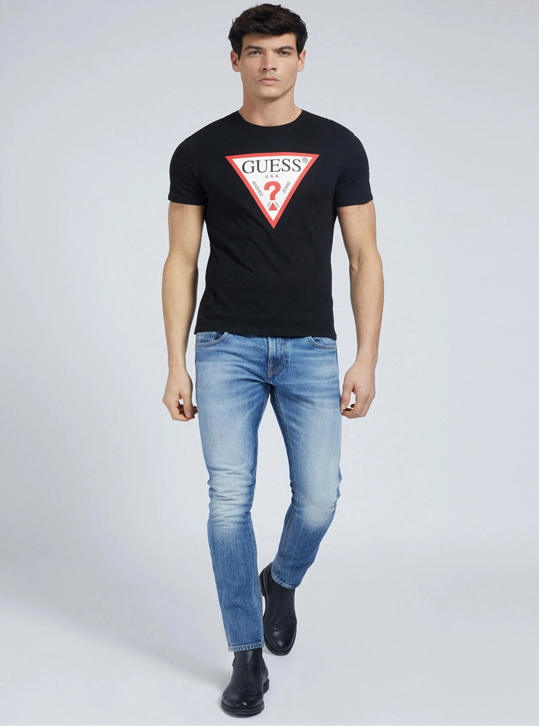 Eco Black Original Logo T-Shirt