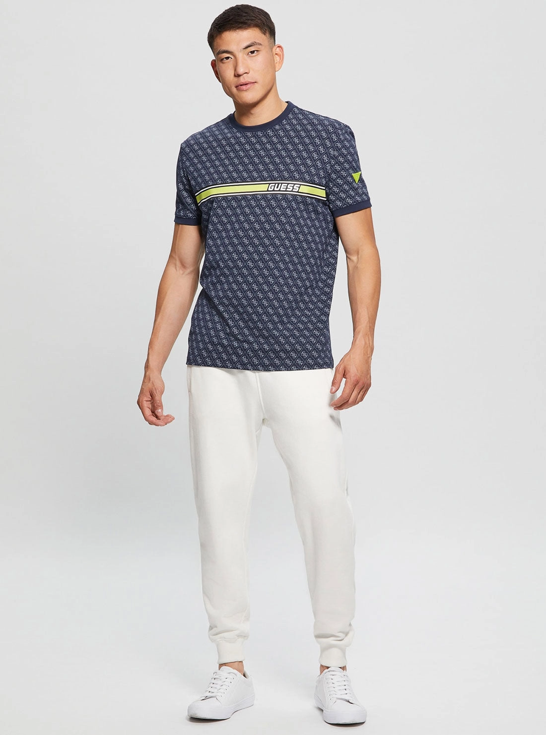 Eco Blue Logo Jamey Active T-Shirt